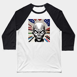 P Resident Alien Baseball T-Shirt